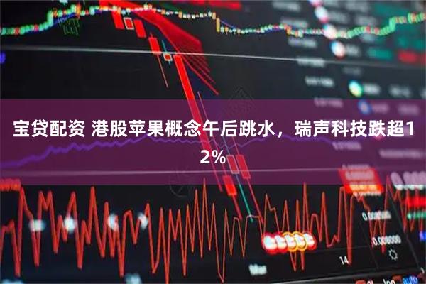 宝贷配资 港股苹果概念午后跳水，瑞声科技跌超12%