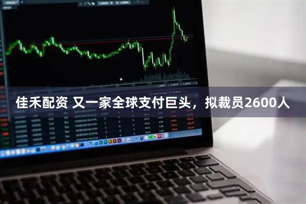 佳禾配资 又一家全球支付巨头，拟裁员2600人